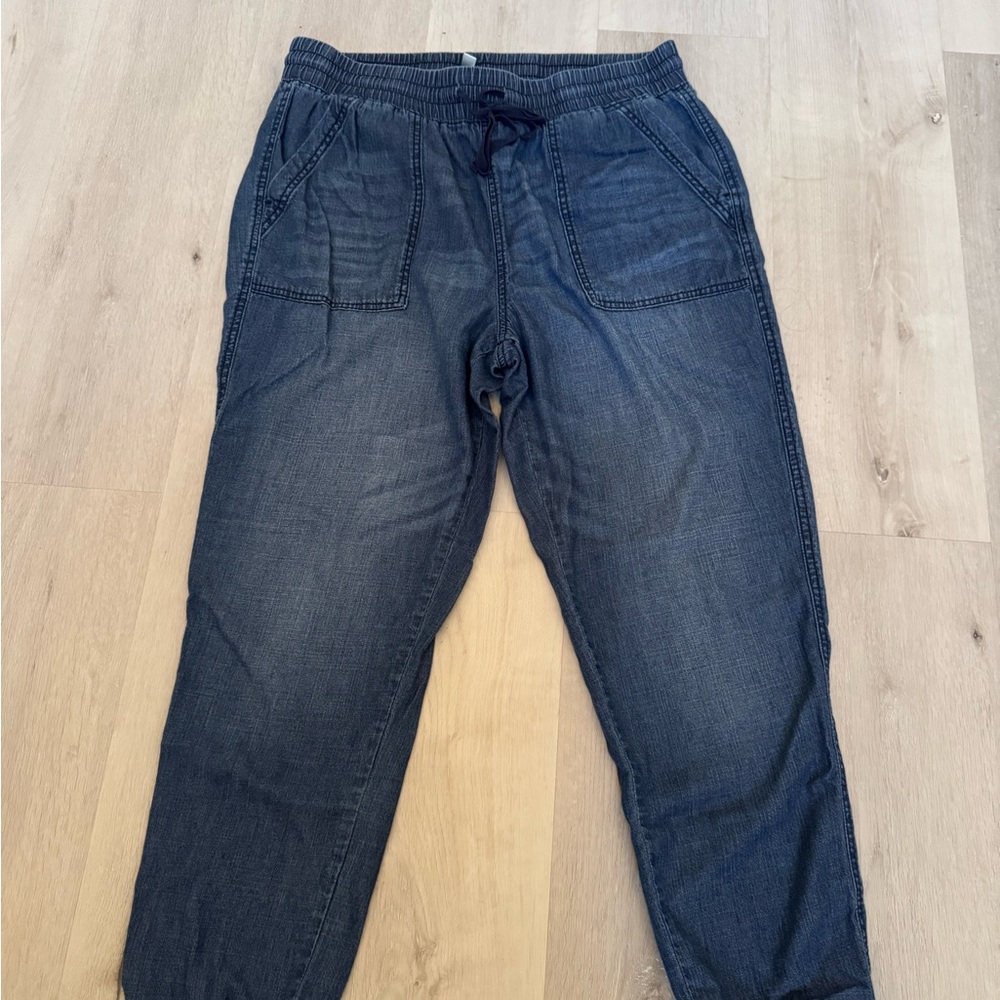 Seven7 Relaxed Blue Jeans Soft Denim